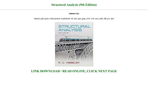 Image result for Structural Analysis 9th Edition