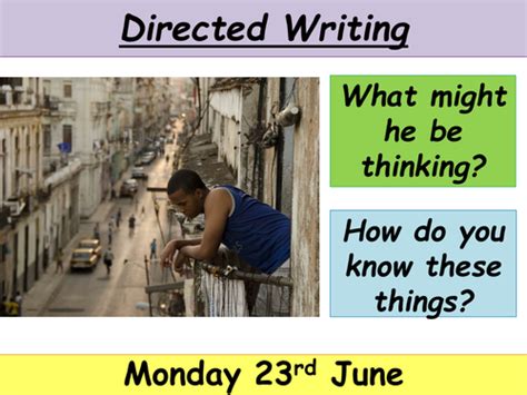 Afbeeldingsresultaten voor Directed Writing Question IGCSE