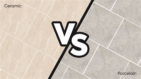 Image result for Difference Ceramic vs Porcelain Tile