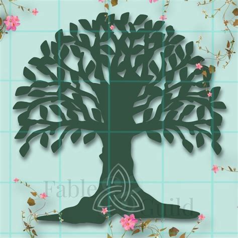 Toradh íomhá ar SVG Tree of Life Decals