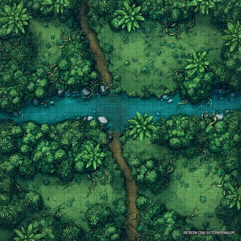 Image result for Jungle Dnd Random Encounter Map