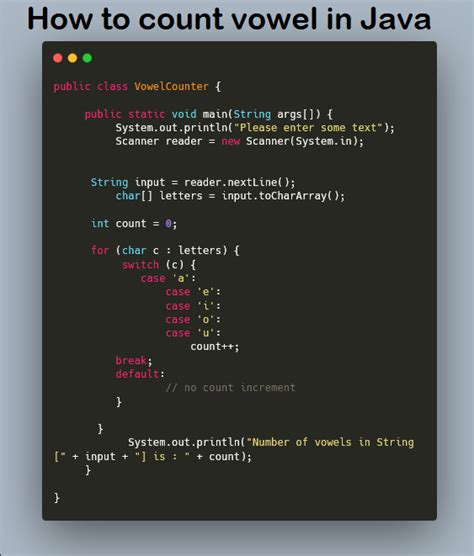 Image result for Nested If in Java to Find Vowel