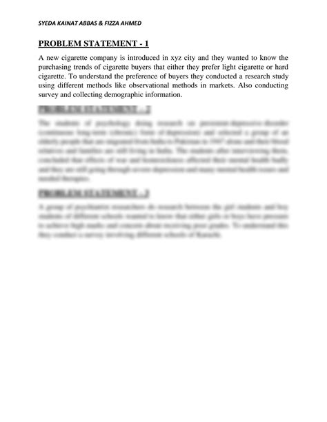 Toradh íomhá ar Research Methodology Problem Statement