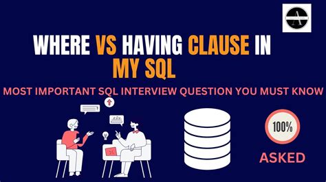 Where Vs. Having SQL に対する画像結果