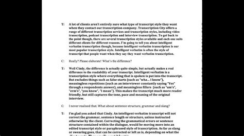 Image result for Verbatim Transcript