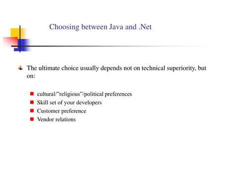 Toradh íomhá ar Dot Net vs Java Statistics Ratio