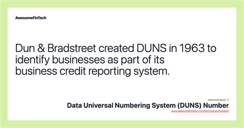 Image result for Duns Number Used For