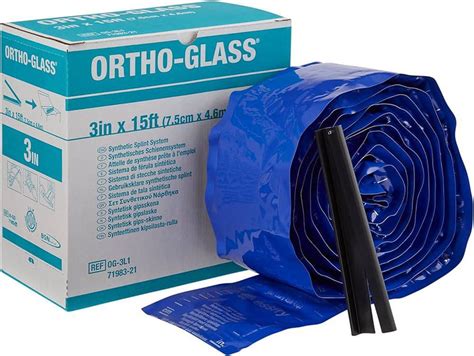Image result for Ortho-Glass Splinting Chart
