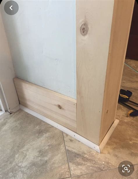 Installing Raised Baseboard in Garage に対する画像結果
