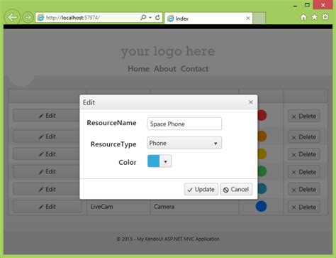 C# MVC View Templates に対する画像結果
