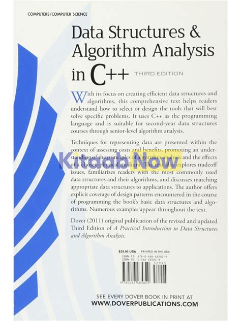 Afbeeldingsresultaten voor Data Structures And Algorithm Analysis In C++ 3E