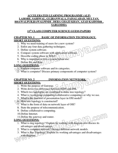 Image result for Flash Card for 11th Computer Science