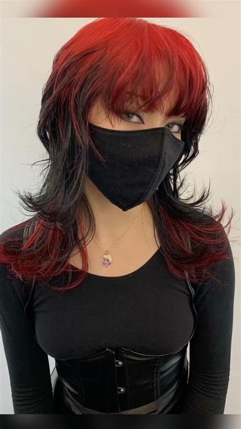 Toradh íomhá ar Rusty Red Tips Hair