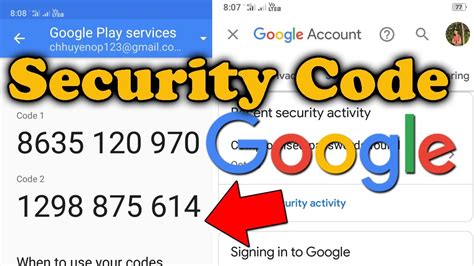 Security Code Google に対する画像結果