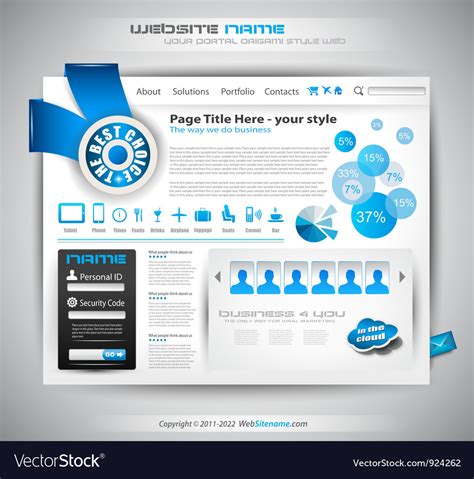 Image result for Web Layout Vector