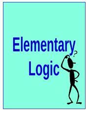 Image result for Example of Logic Course