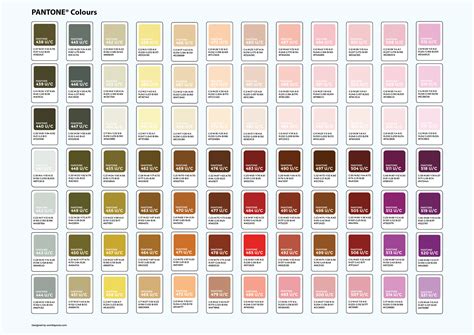Image result for Pantone Color Reference Chart