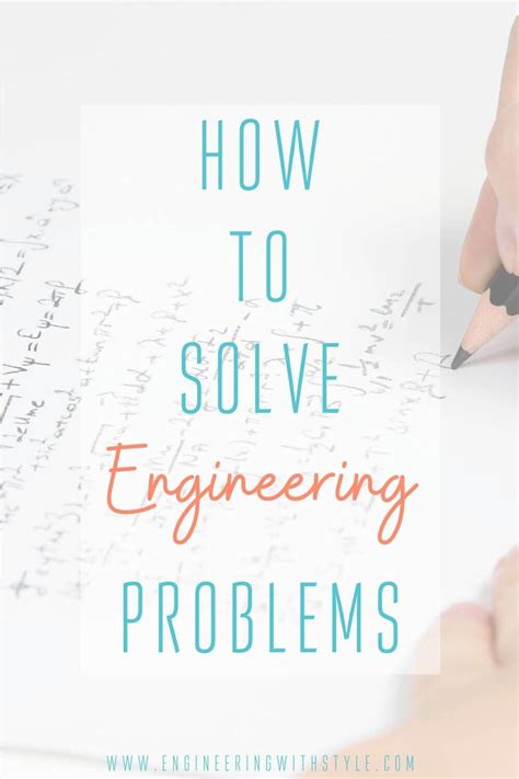Image result for How to Solve Engineering Problems