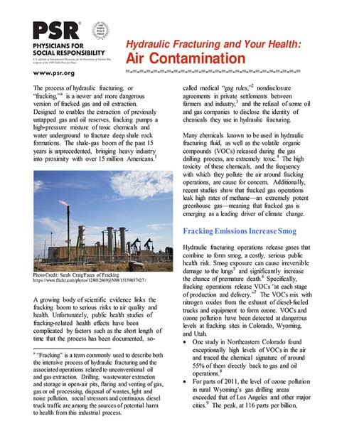 Image result for Fracking Air Pollution