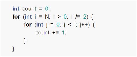 Image result for While Loop Time Complexity Examples