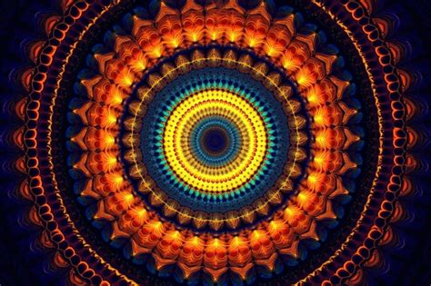 Toradh íomhá ar Colorful Circular Pattern