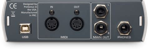 PreSonus AudioBox USB Output に対する画像結果