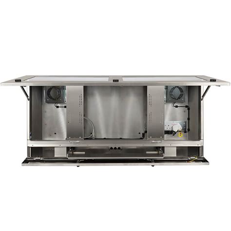 Image result for Dual Monitor Computer Cabinet