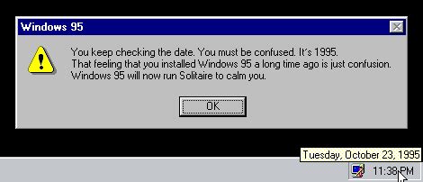 Toradh íomhá ar Windows 95 Error Window Template