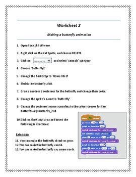 Image result for Scratch Programming Worksheet