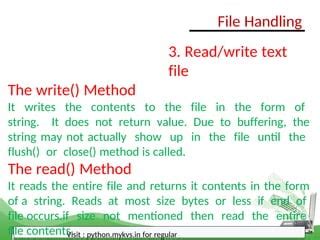 Write a Short Note On File Handling Operation に対する画像結果