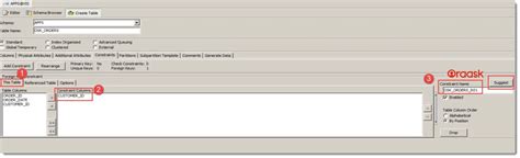 Image result for Oracle Apex 19 Object Browser Table Foreign Key
