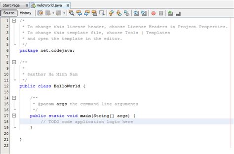 Image result for HelloWorld Code in Java