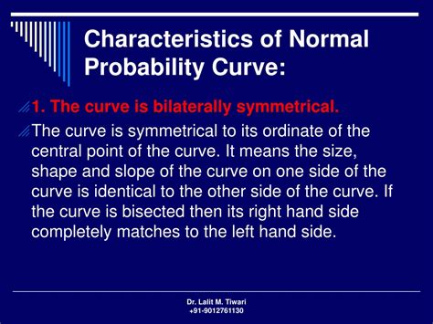 PPT - Normal Probability Curve: Key Characteristics and Analysis ...