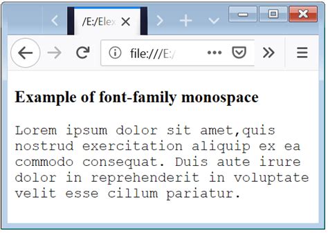 Image result for Style Font Family HTML