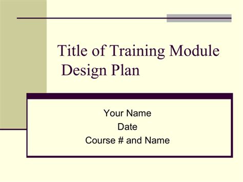 Image result for Training Module Designs