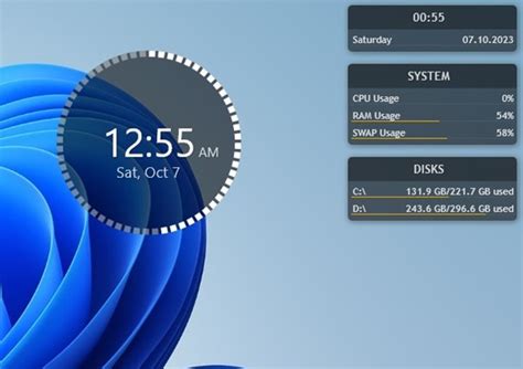 Image result for Add a Clock Desktop