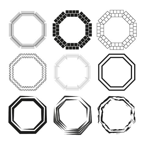 Image result for Abstract Overlay Octagon Vector