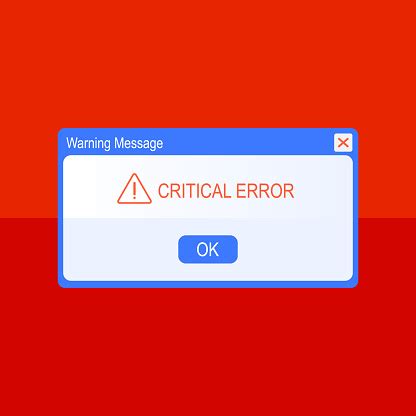 Image result for Error Message Color