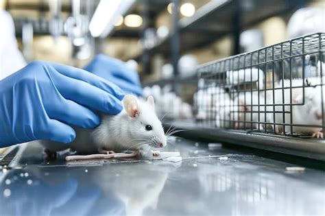Image result for Vet Tech with Lab Mouse
