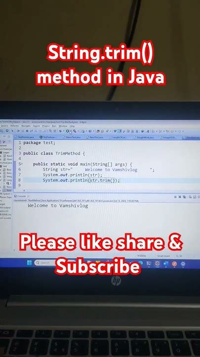 Image result for Trim in Java