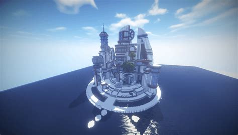 Image result for Futuristic Minecraft Buildings