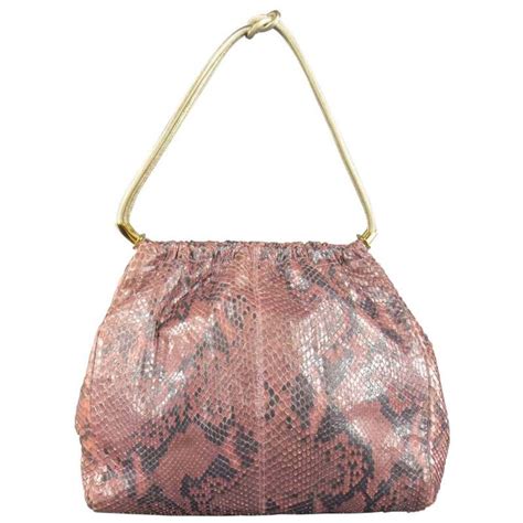 تصویر کا نتیجہ برائے Python Leather Versace Bag