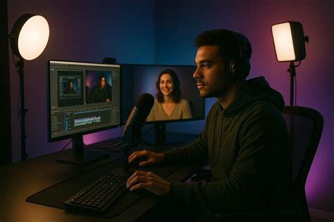 Image result for Streaming Lighting Setup