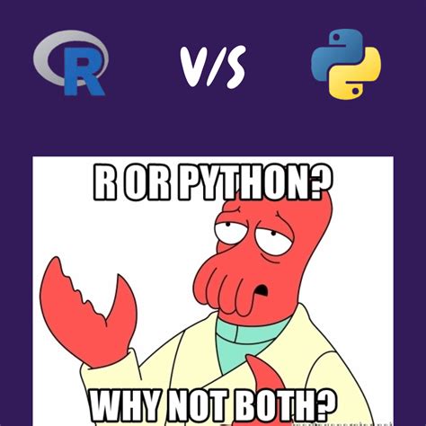 Image result for R Over Python Meme