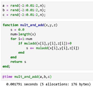 Image result for Julia Code Examples