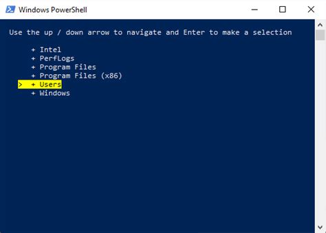 PowerShell Menu Examples に対する画像結果