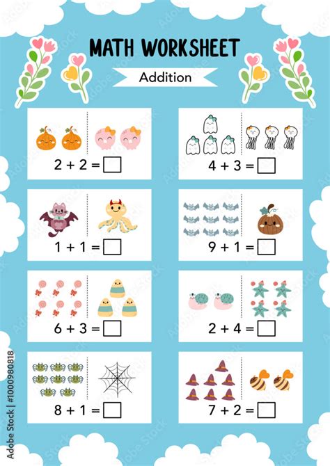 Math Learning Activity Sheet に対する画像結果