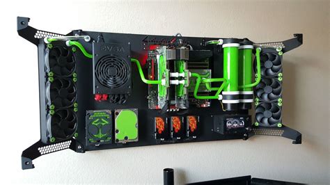 Image result for Wall Mount Open Computer Case