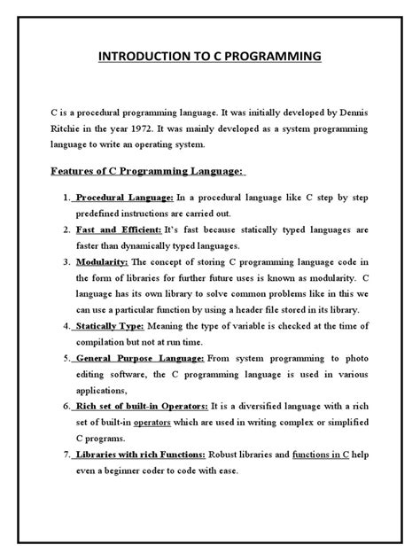 Image result for C Programming Full Tutorial PDF