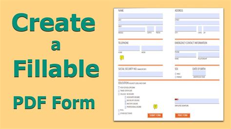 Image result for Free Fillable PDF Maker